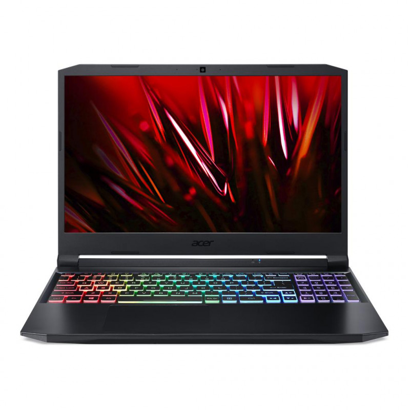Ordinateur Acer Nitro 5 AN515 15" noir (vue de face)