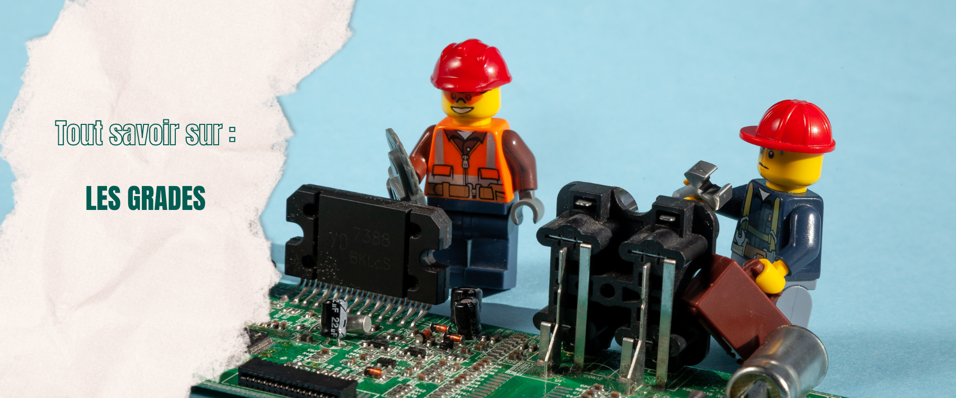 des peronnage LEGO qui font de l'informatique